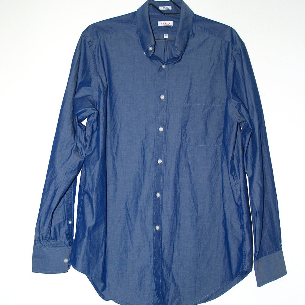 Men's Izod Easy Care Dress Shirt 16.5 34/35